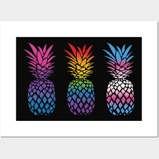 LGBTQ+ Pineapples Posters and Art